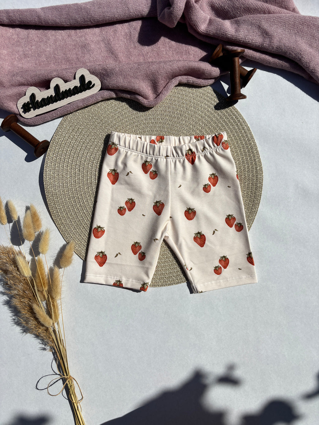 Handmade Radlerhose „Erdbeere“