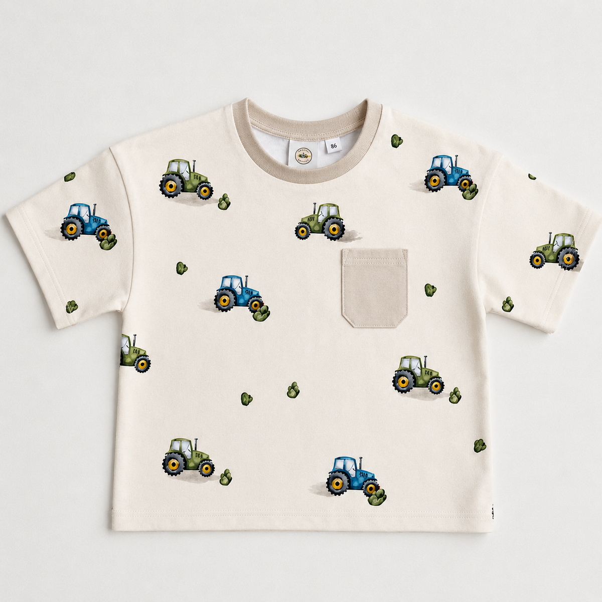 Handmade Oversized T-Shirt „Trecker“
