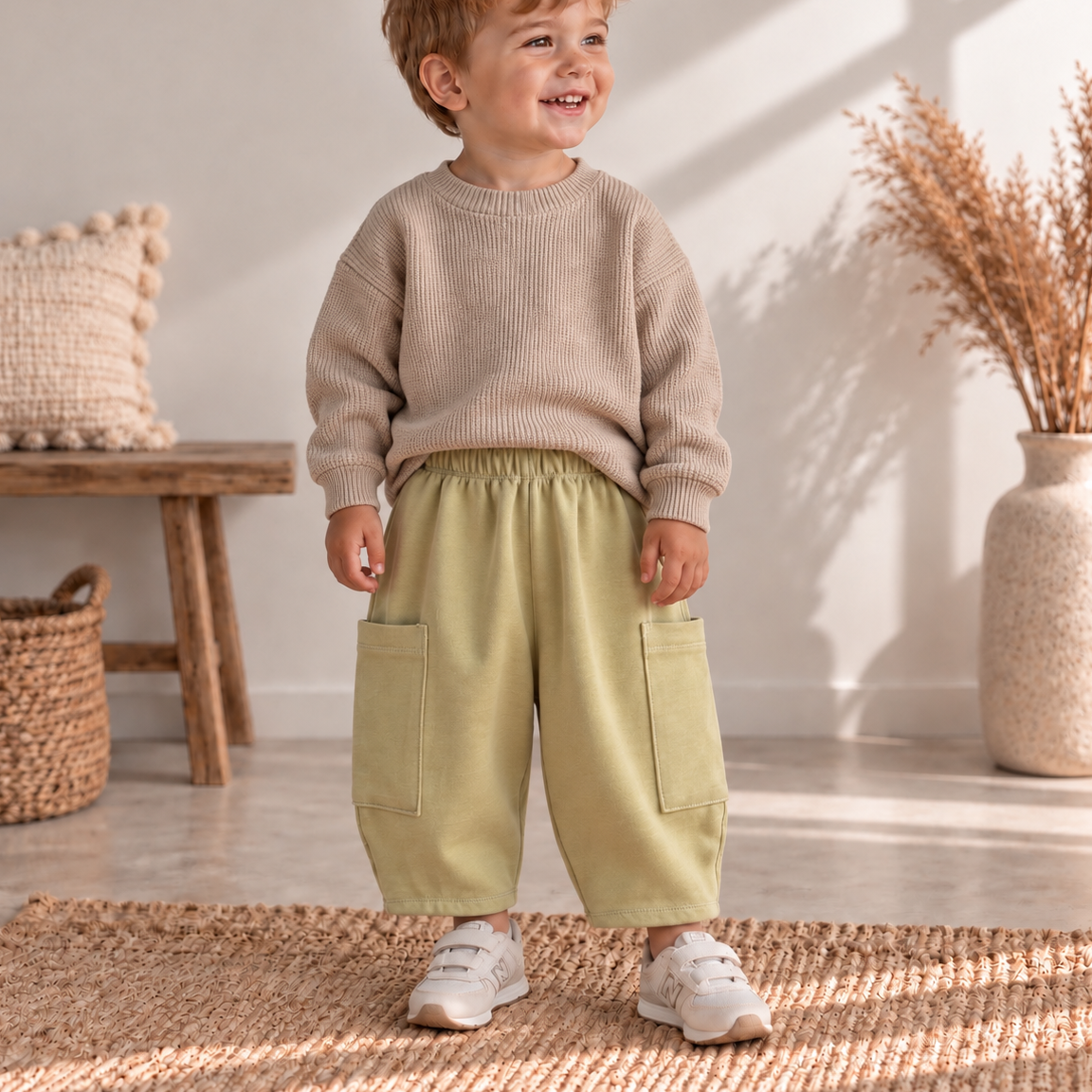 Herbst Limited Edition Barrel Pants „Buttergelb“