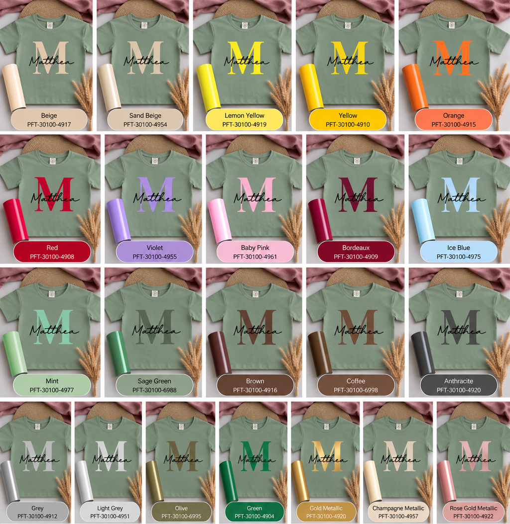 Handmade personalisiertes Oversized T-Shirt „Buchstabe“