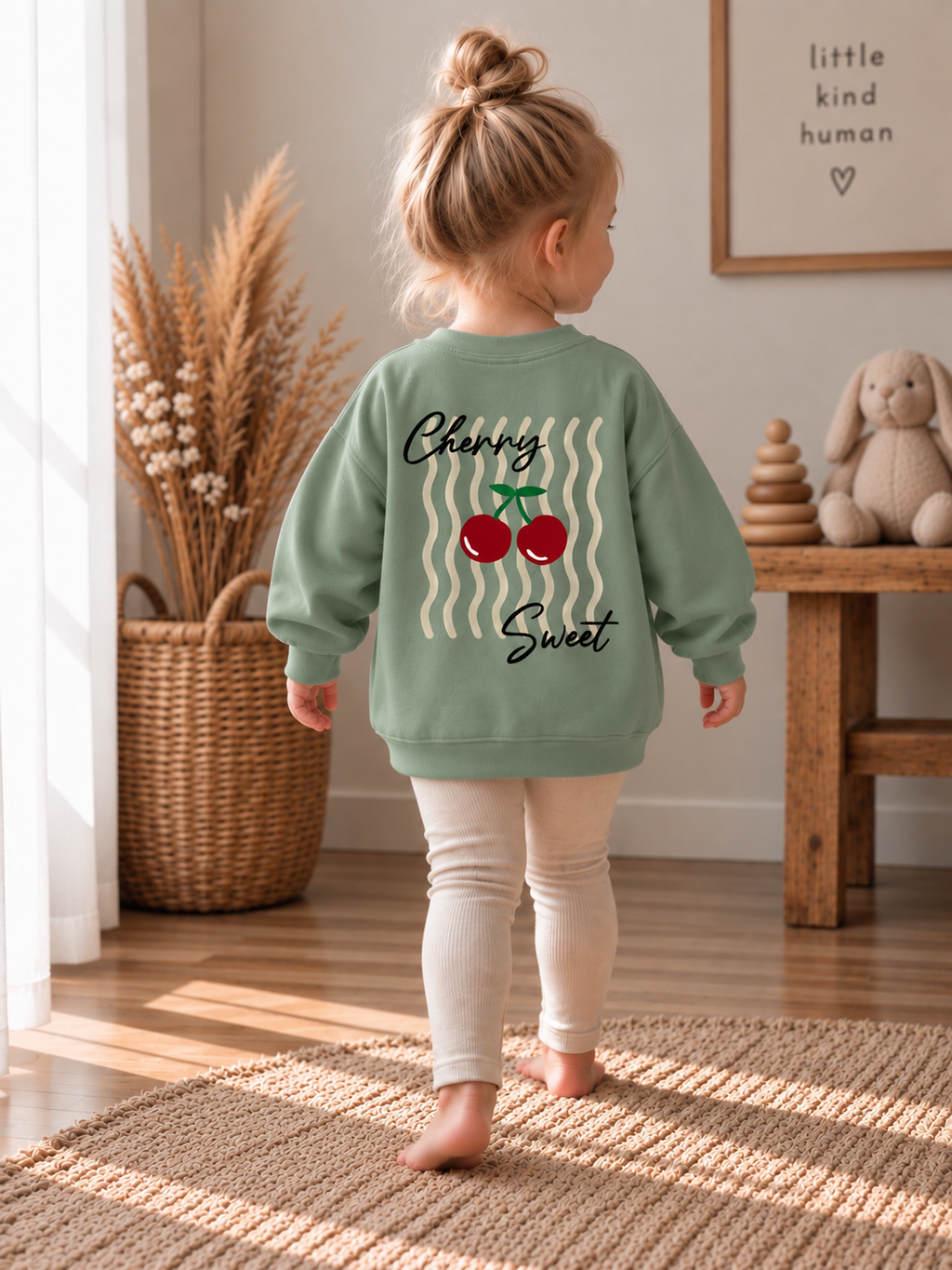 Handmade Oversized Sweater „Cherry Sweet“
