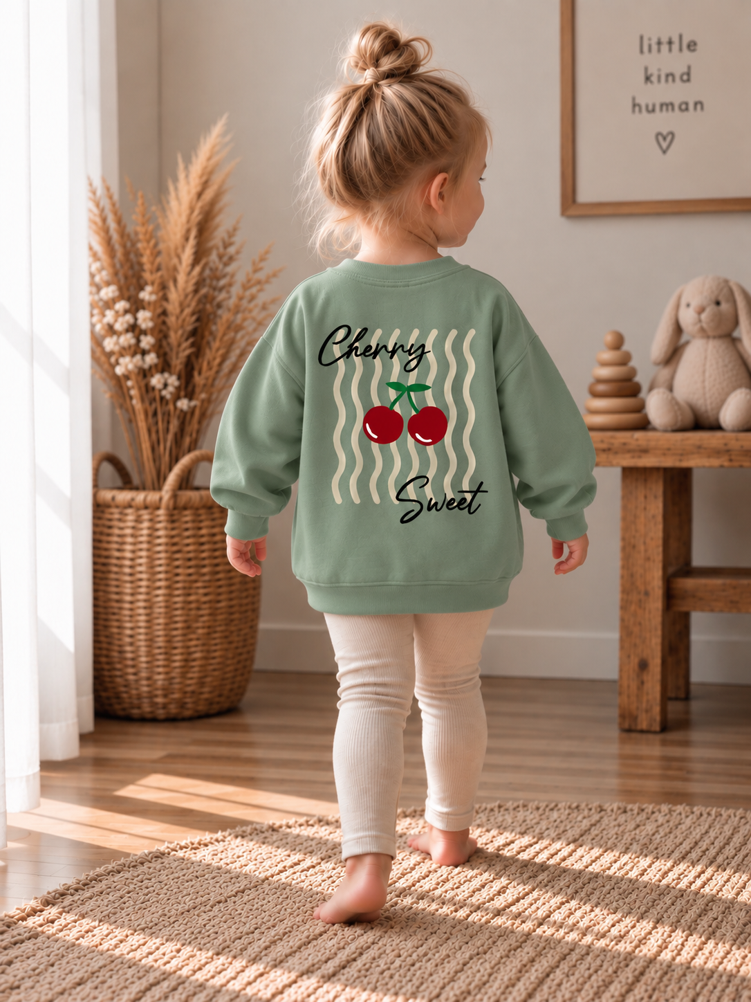 Handmade Oversized Sweater „Cherry Sweet“