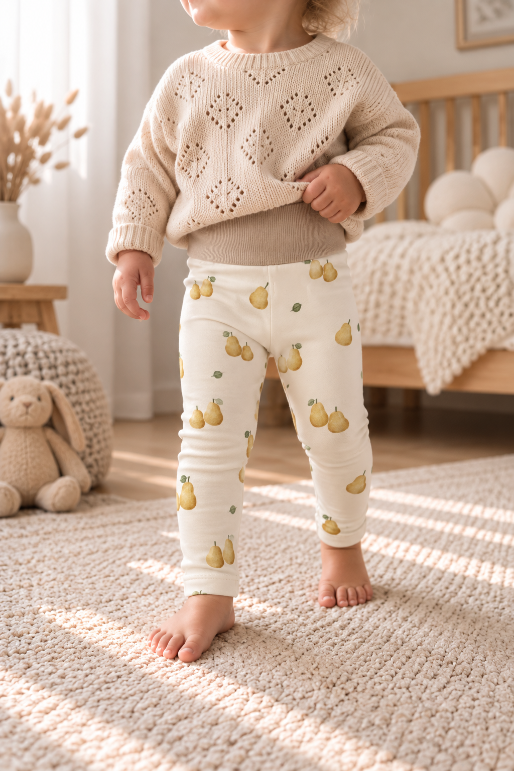 Handmade Leggings „Birnen“
