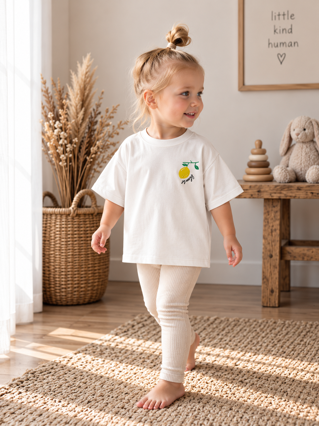 Handmade Oversized T-Shirt „Lemon Squeezy "