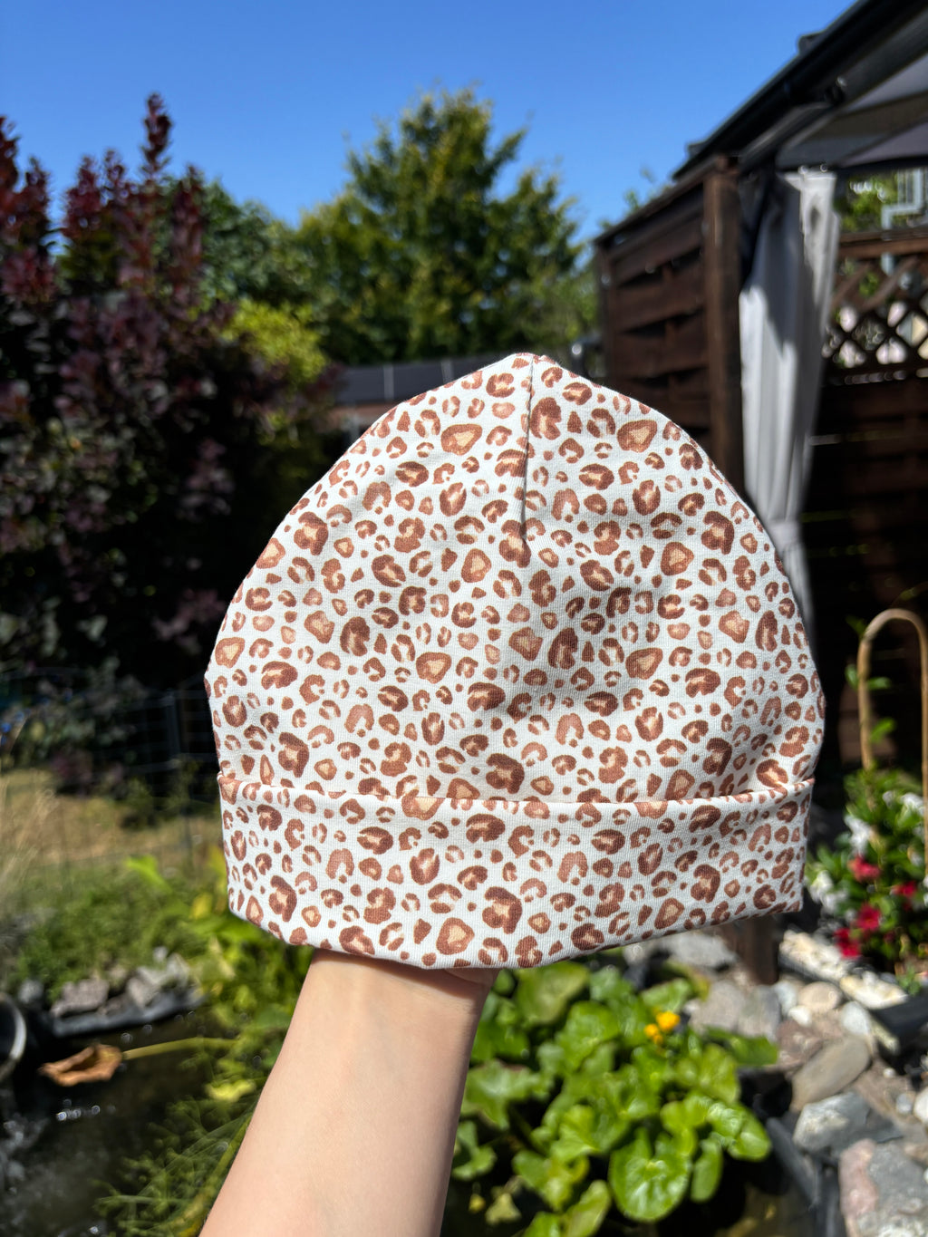 Handmade Mütze „Leo dunkel“