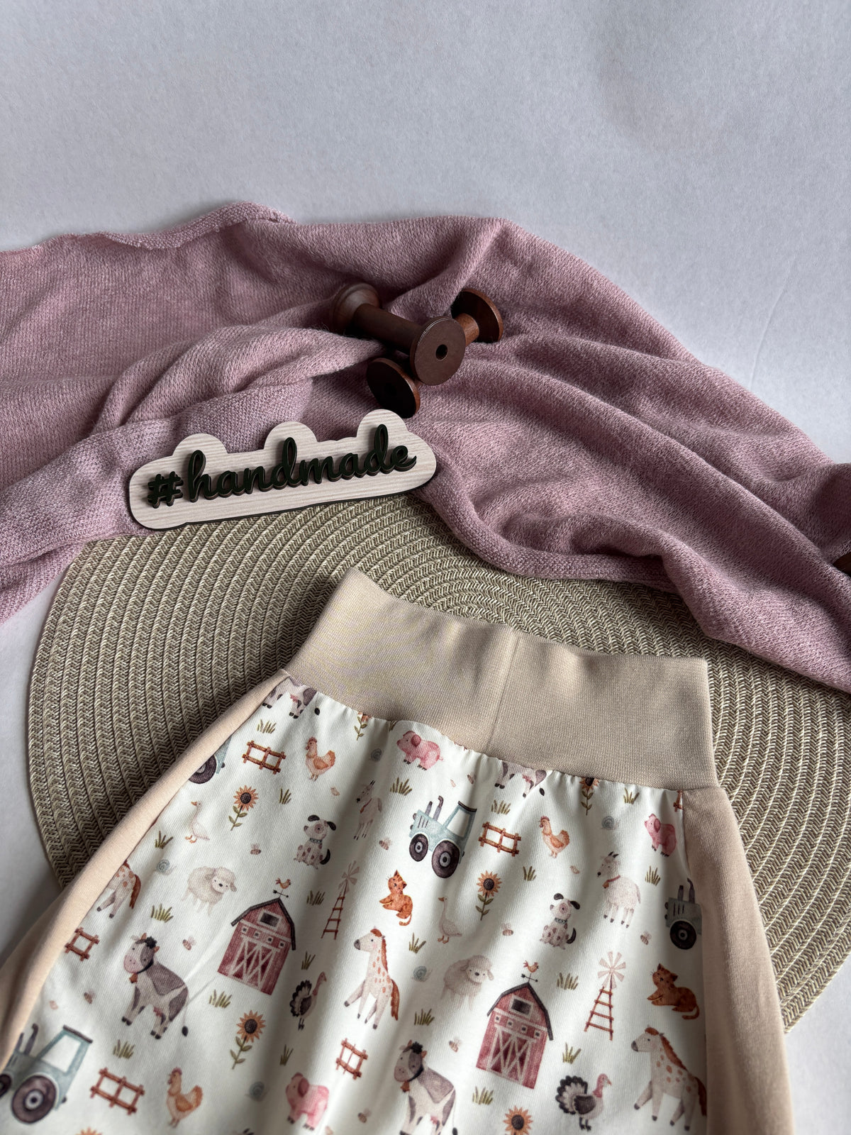 Handmade Pumphose „Bauernhof"