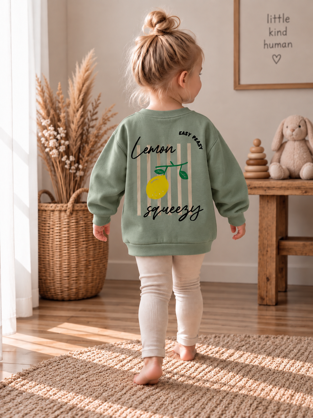 Handmade Oversized Sweater „Lemon Squeezy“