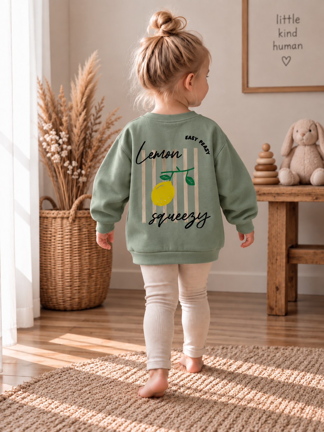 Handmade Oversized Sweater „Lemon Squeezy“