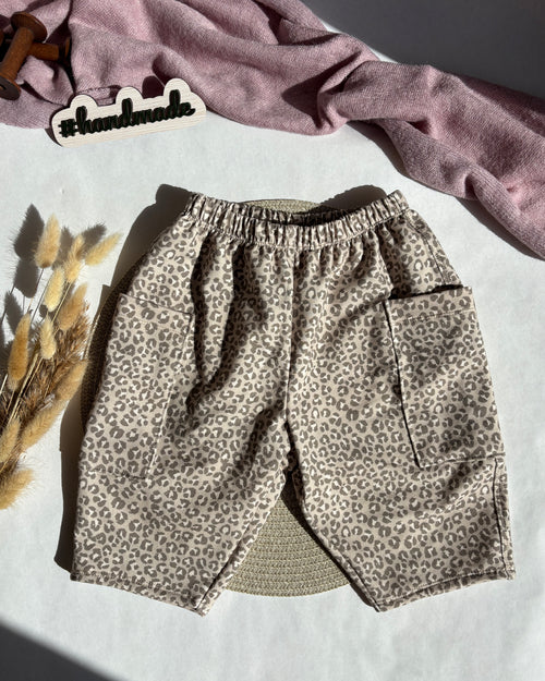 Barrel Pants „Leo Greige“