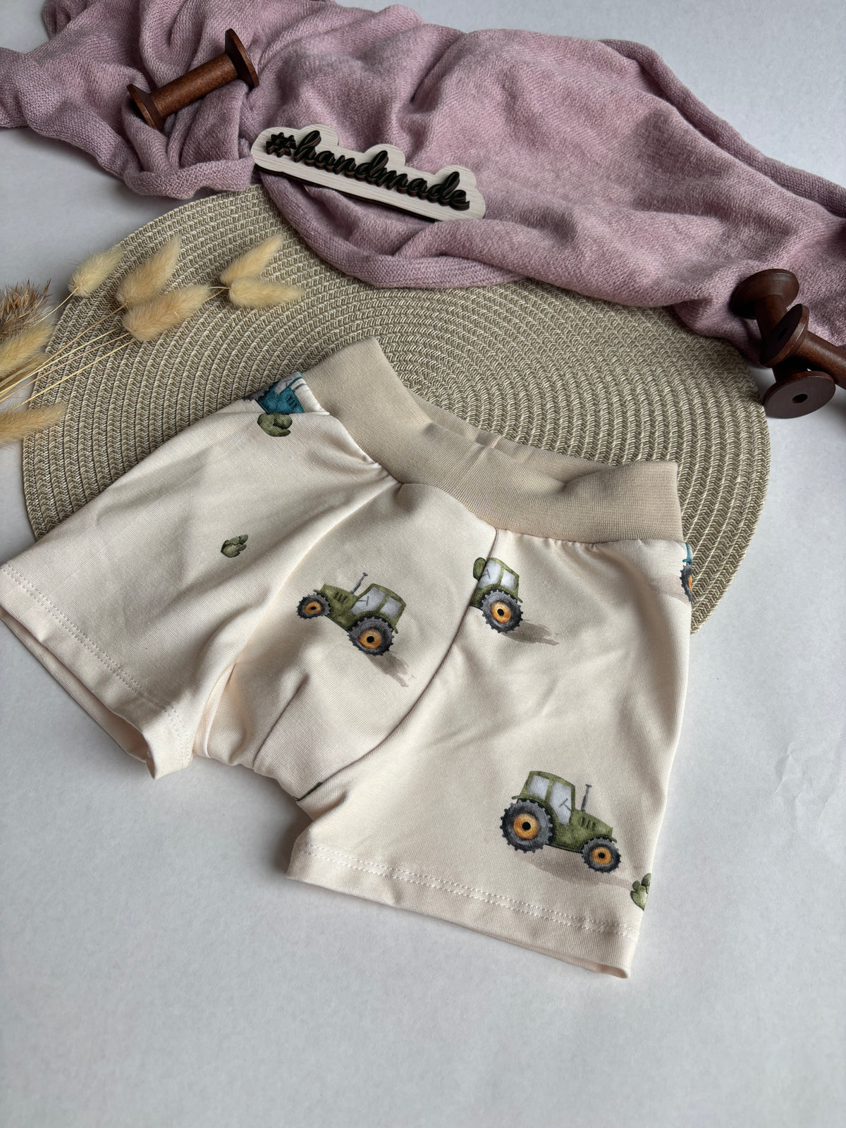 Handmade Kinder Boxershorts „Trecker“