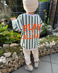 Handmade Oversized Sweater „Play all Day“
