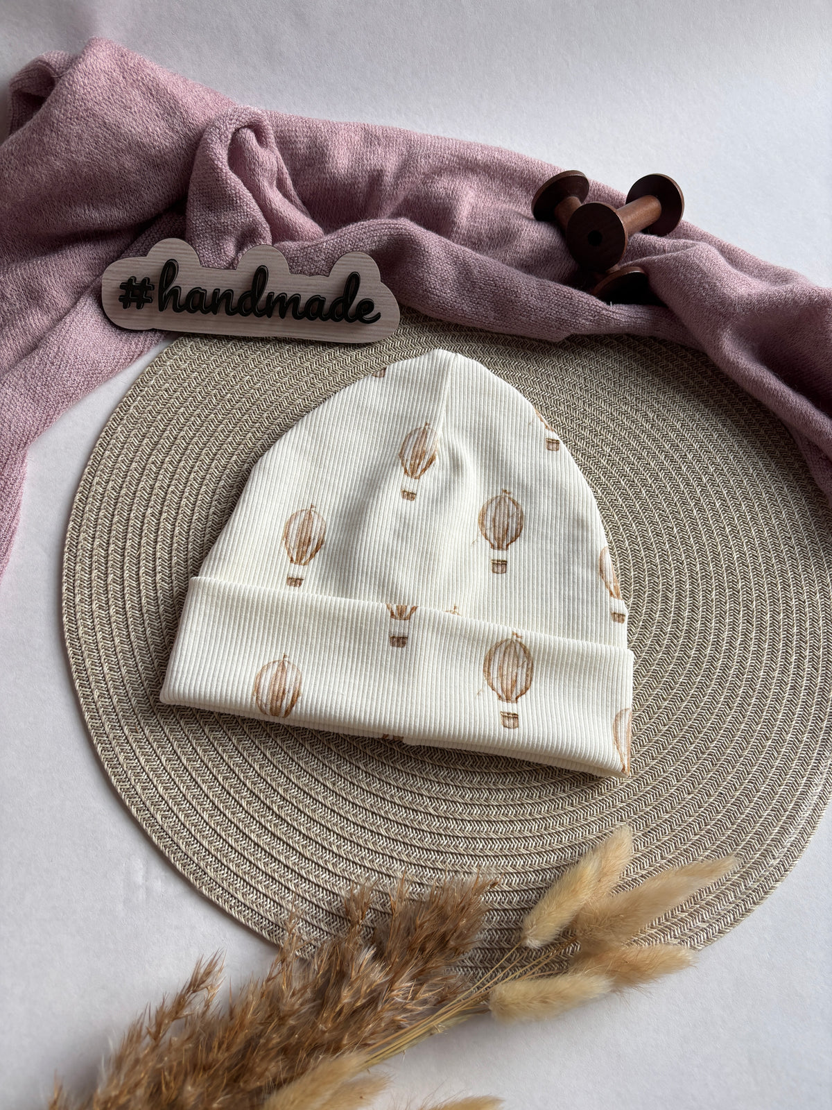 Handmade Mütze & Loop „Heißluftballons“