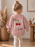 Handmade Oversized Sweater „Cherry Sweet“