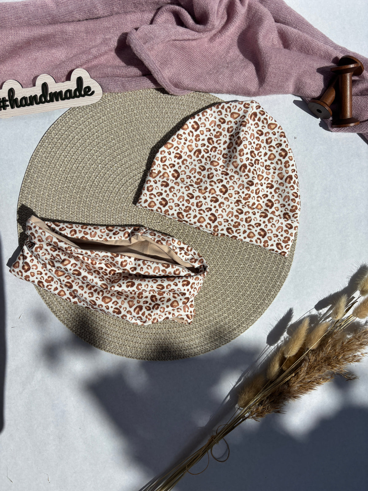 Handmade Mütze & Loop „Leo dunkel“