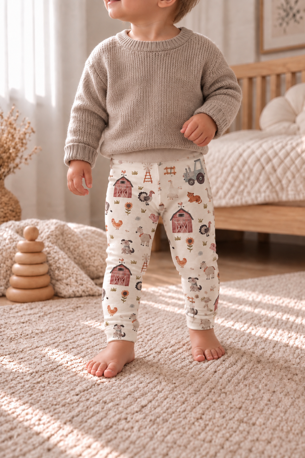 Handmade Leggings „Bauernhof“