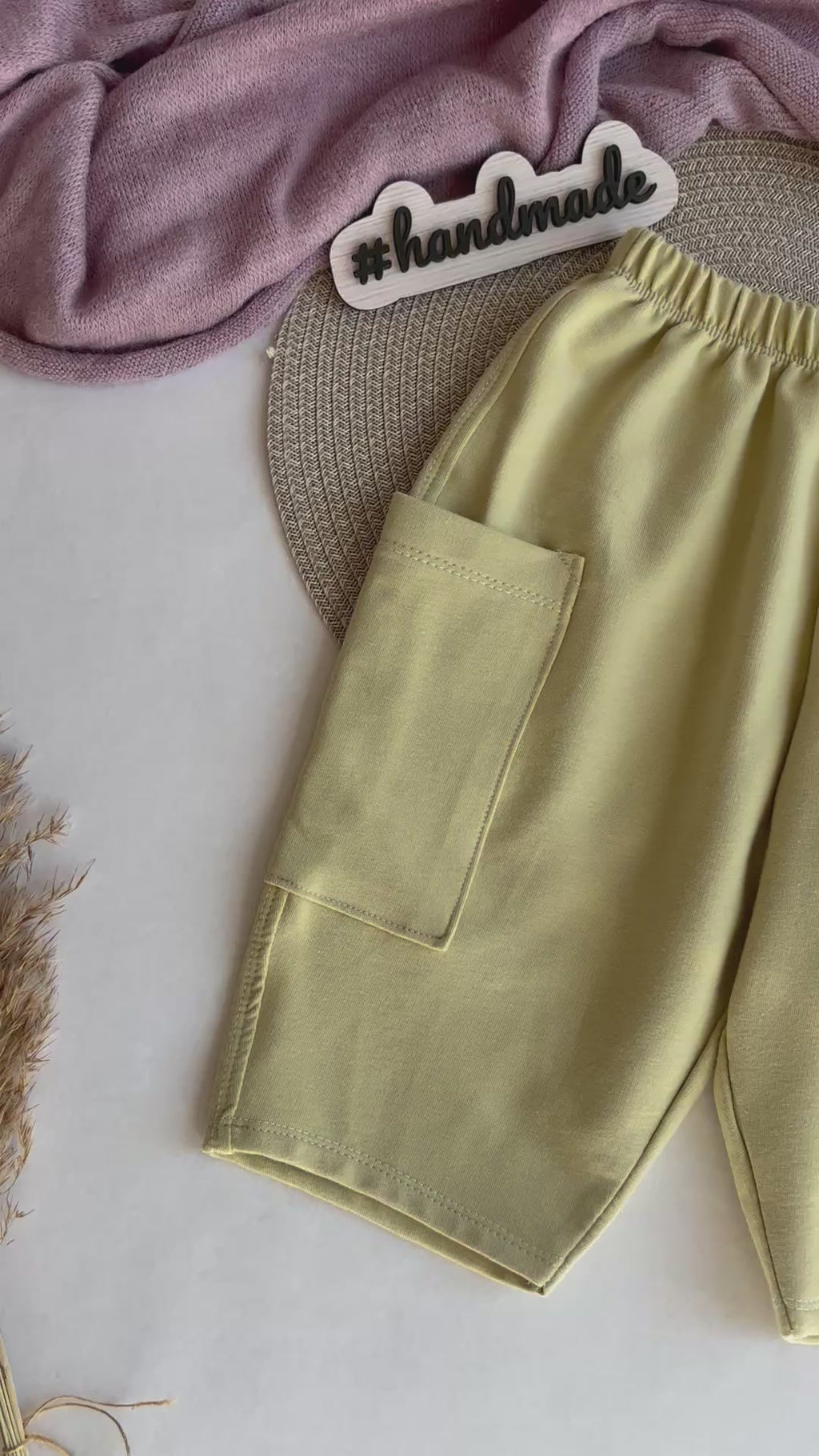 Herbst Limited Edition Barrel Pants „Buttergelb“
